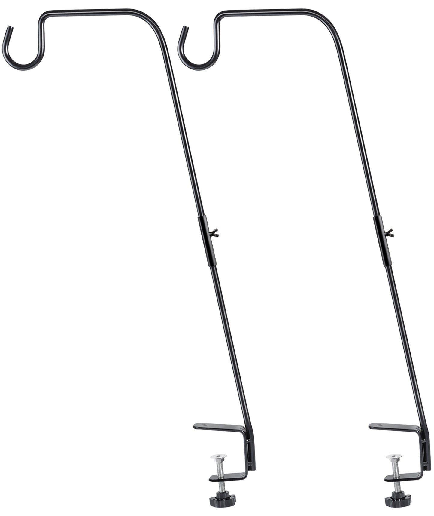 BOLITE Deck Hook, 28Inch Bird Feeder Hanger for Hummingbird Feeders, Planters, Lanterns, Wind Chimes, Holiday Decorations and More, Heavy Duty, Ideal Gifts